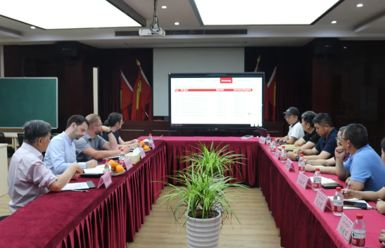 德國FiWaRec公司副總裁蒞臨杭州新紀元參觀考察